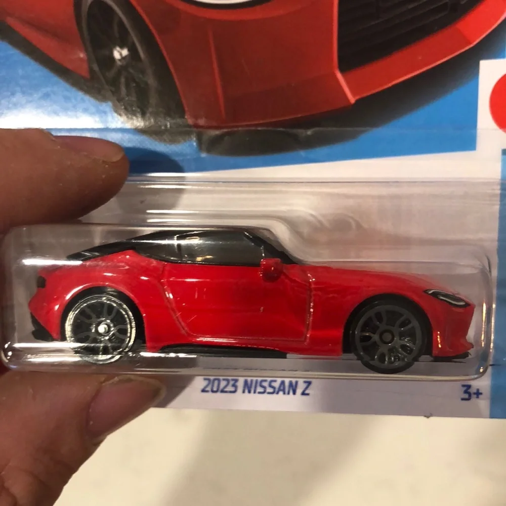 Red 2023 Nissan Z Toy Car